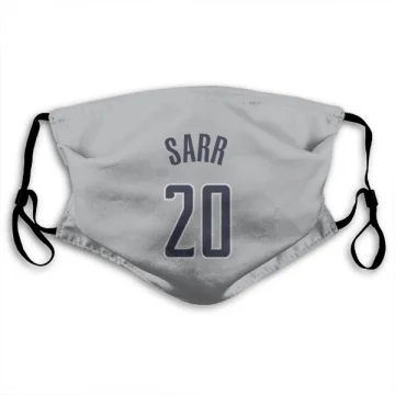 Alex Sarr Washington Wizards  Face Mask - Gray