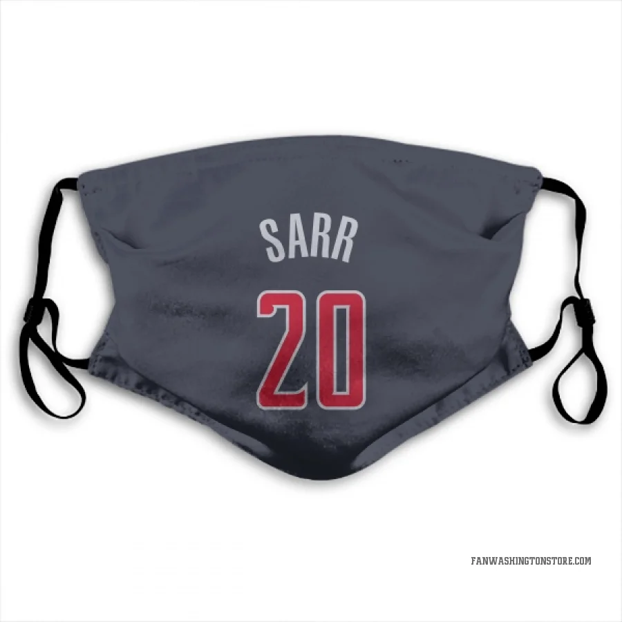 Alex Sarr Washington Wizards  Face Mask - Navy
