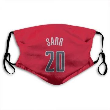 Alex Sarr Washington Wizards  Face Mask - Red