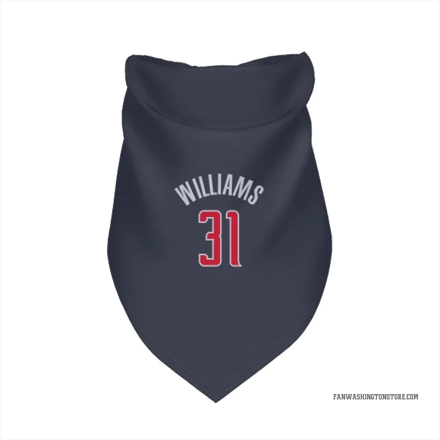 Alondes Williams Washington Wizards  Dog & Cat Pet Bandana - Navy