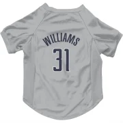 Alondes Williams Washington Wizards  Dog & Cat Pet Jersey - Gray