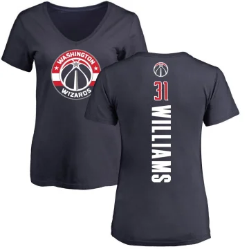 Alondes Williams Women's Washington Wizards Backer T-Shirt Navy