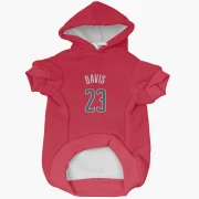 Anthony Davis Washington Wizards  Dog & Cat Pet Hoodie - Red