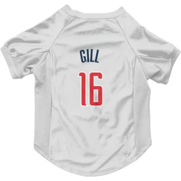 Anthony Gill Washington Wizards  Dog & Cat Pet Jersey - White