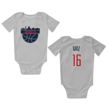 Anthony Gill Washington Wizards  Infant & Newborn Bodysuit  - White