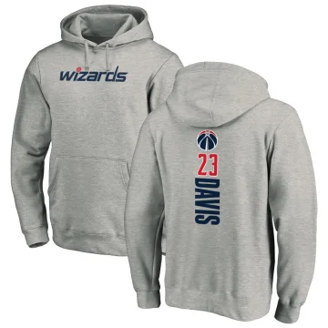Anthony Davis Youth Washington Wizards Branded Ash Backer Pullover Hoodie