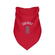 Bilal Coulibaly Washington Wizards  Dog & Cat Pet Bandana - Red