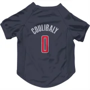 Bilal Coulibaly Washington Wizards  Dog & Cat Pet Jersey - Navy