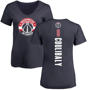Bilal Coulibaly Women's Washington Wizards Backer T-Shirt Navy