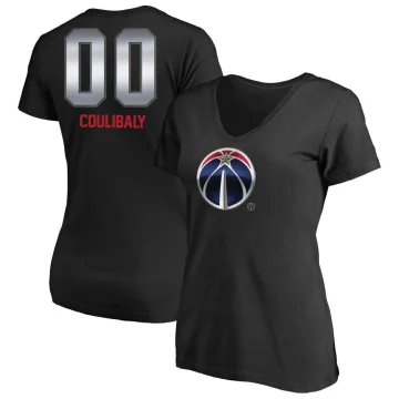 Bilal Coulibaly Women's Washington Wizards Midnight Mascot T-Shirt Black