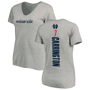 Bub Carrington Women's Washington Wizards Ash Backer T-Shirt