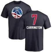Bub Carrington Youth Washington Wizards Name and Number Banner Wave T-Shirt Navy