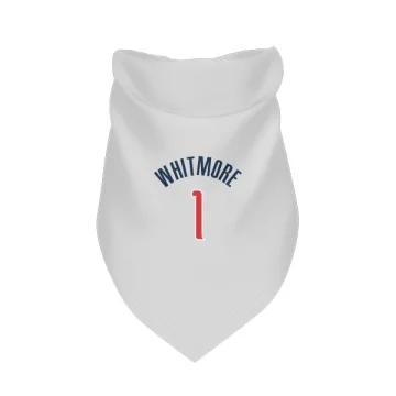 Cam Whitmore Washington Wizards  Dog & Cat Pet Bandana - White