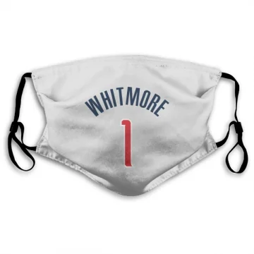 Cam Whitmore Washington Wizards  Face Mask - White