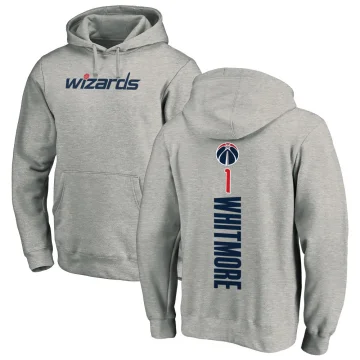 Cam Whitmore Youth Washington Wizards Branded Ash Backer Pullover Hoodie