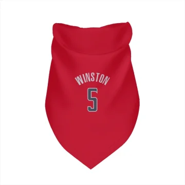 Cassius Winston Washington Wizards  Dog & Cat Pet Bandana - Red