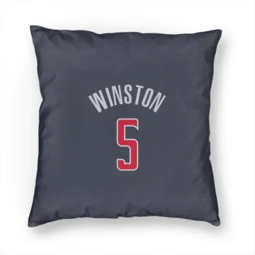 Cassius Winston Washington Wizards  Pillow Cover (18 X 18) - Navy