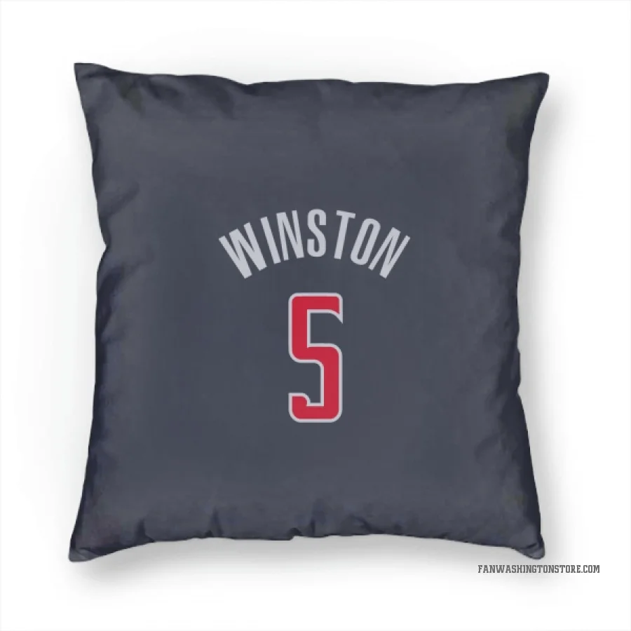 Cassius Winston Washington Wizards  Pillow Cover (18 X 18) - Navy