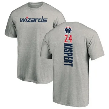 Corey Kispert Men's Washington Wizards Ash Backer T-Shirt