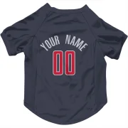 Custom Washington Wizards   Dog & Cat Pet Jersey - Navy