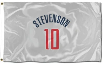 Erik Stevenson Washington Wizards  Flag (3 X 5) - White