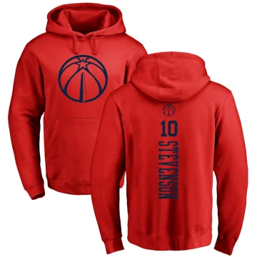 Erik Stevenson Men's Washington Wizards Branded One Color Backer Pullover Hoodie Red