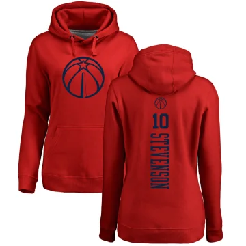 Erik Stevenson Women's Washington Wizards Branded One Color Backer Pullover Hoodie Red