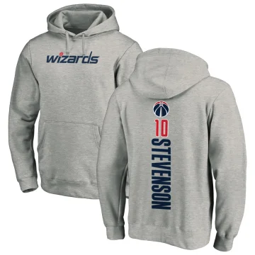 Erik Stevenson Youth Washington Wizards Branded Ash Backer Pullover Hoodie