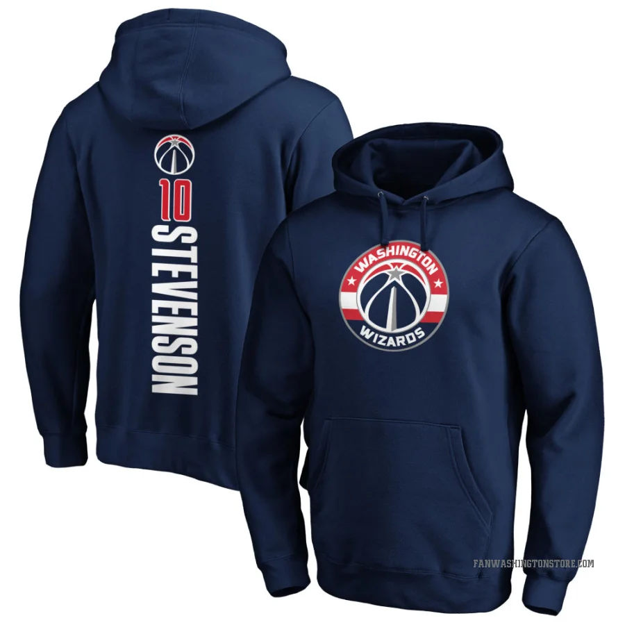 Erik Stevenson Youth Washington Wizards Branded Backer Pullover Hoodie Navy