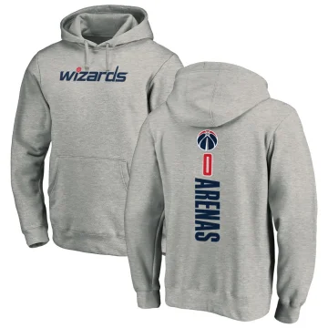 Gilbert Arenas Youth Washington Wizards Branded Ash Backer Pullover Hoodie