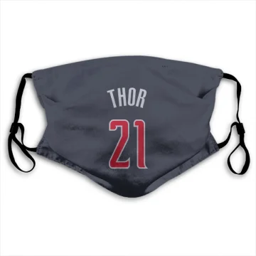 JT Thor Washington Wizards  Face Mask - Navy