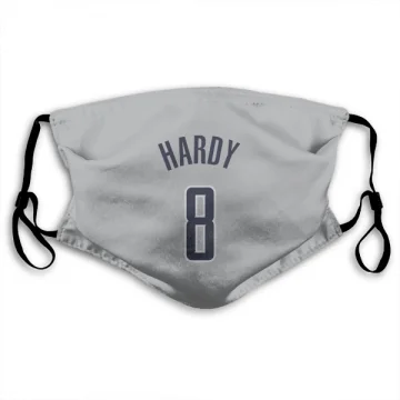 Jaden Hardy Washington Wizards  Face Mask - Gray