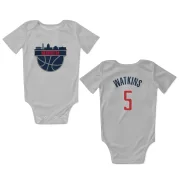 Jamir Watkins Washington Wizards  Infant & Newborn Bodysuit - White