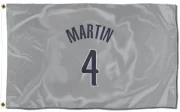 Jaylen Martin Washington Wizards  Flag (3 X 5) - Gray