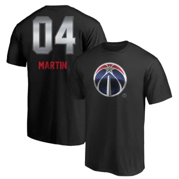 Jaylen Martin Men's Washington Wizards Midnight Mascot T-Shirt Black