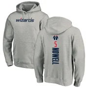 Jaylen Nowell Youth Washington Wizards Branded Ash Backer Pullover Hoodie
