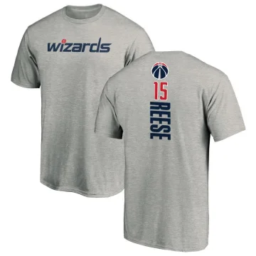 Julian Reese Men's Washington Wizards Ash Backer T-Shirt