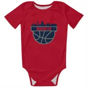 Juwan Howard Washington Wizards  Infant & Newborn Bodysuit  - Red