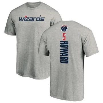 Juwan Howard Men's Washington Wizards Branded Ash Backer T-Shirt