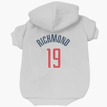 Kadary Richmond Washington Wizards  Dog & Cat Pet Hoodie - White