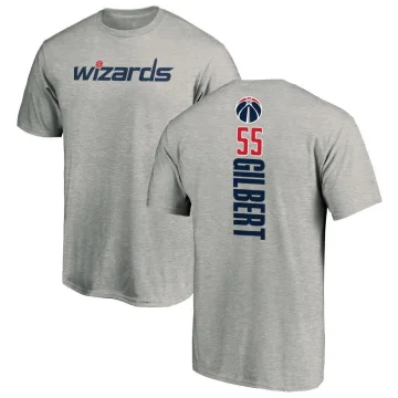 Keshon Gilbert Youth Washington Wizards Ash Backer T-Shirt