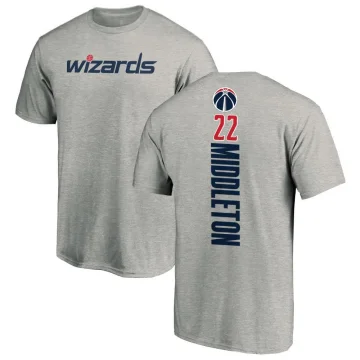 Khris Middleton Youth Washington Wizards Ash Backer T-Shirt
