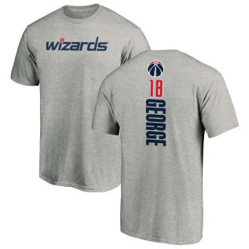 Kyshawn George Youth Washington Wizards Ash Backer T-Shirt