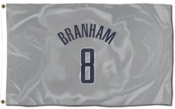 Malaki Branham Washington Wizards  Flag (3 X 5) - Gray