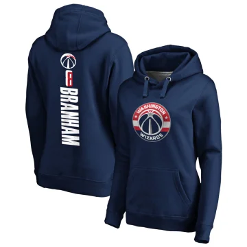 Malaki Branham Women's Washington Wizards Branded Backer Pullover Hoodie Navy