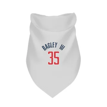 Marvin Bagley III Washington Wizards  Dog & Cat Pet Bandana - White