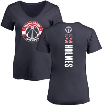 Richaun Holmes Women's Washington Wizards Backer T-Shirt Navy