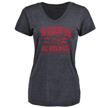 Richaun Holmes Women's Washington Wizards Baseline T-Shirt Navy