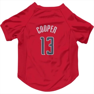 Sharife Cooper Washington Wizards  Dog & Cat Pet Jersey - Red