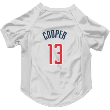 Sharife Cooper Washington Wizards  Dog & Cat Pet Jersey - White